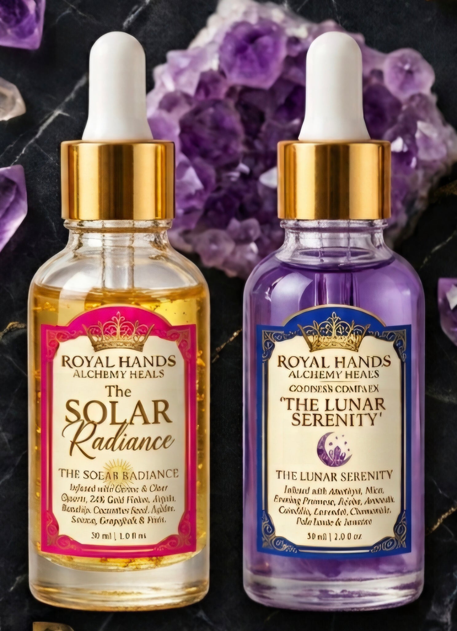 The Celestial Alchemist Duo: Day & Night Face Oils