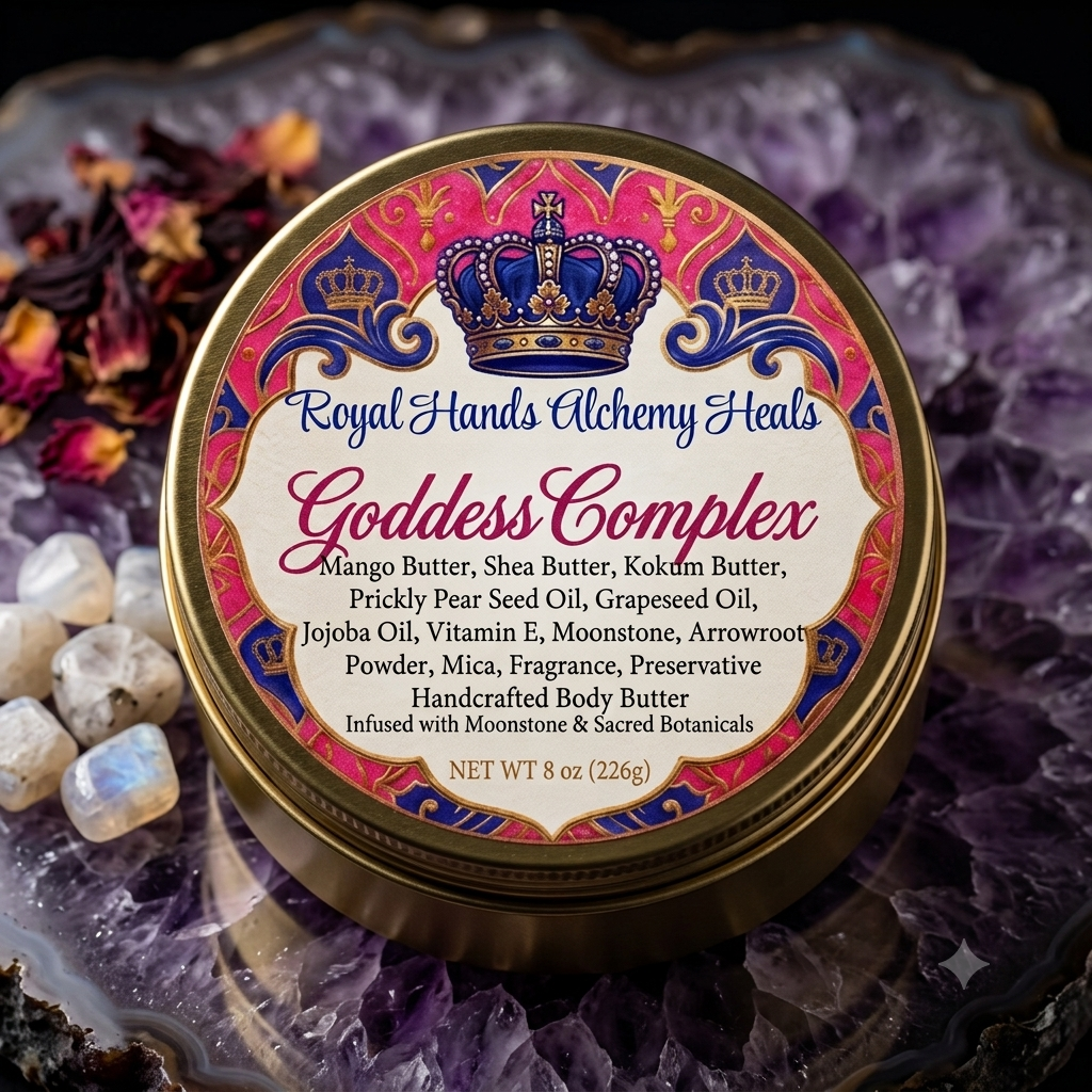 Goddess Complex- Crystal Infused Glow Body Butter