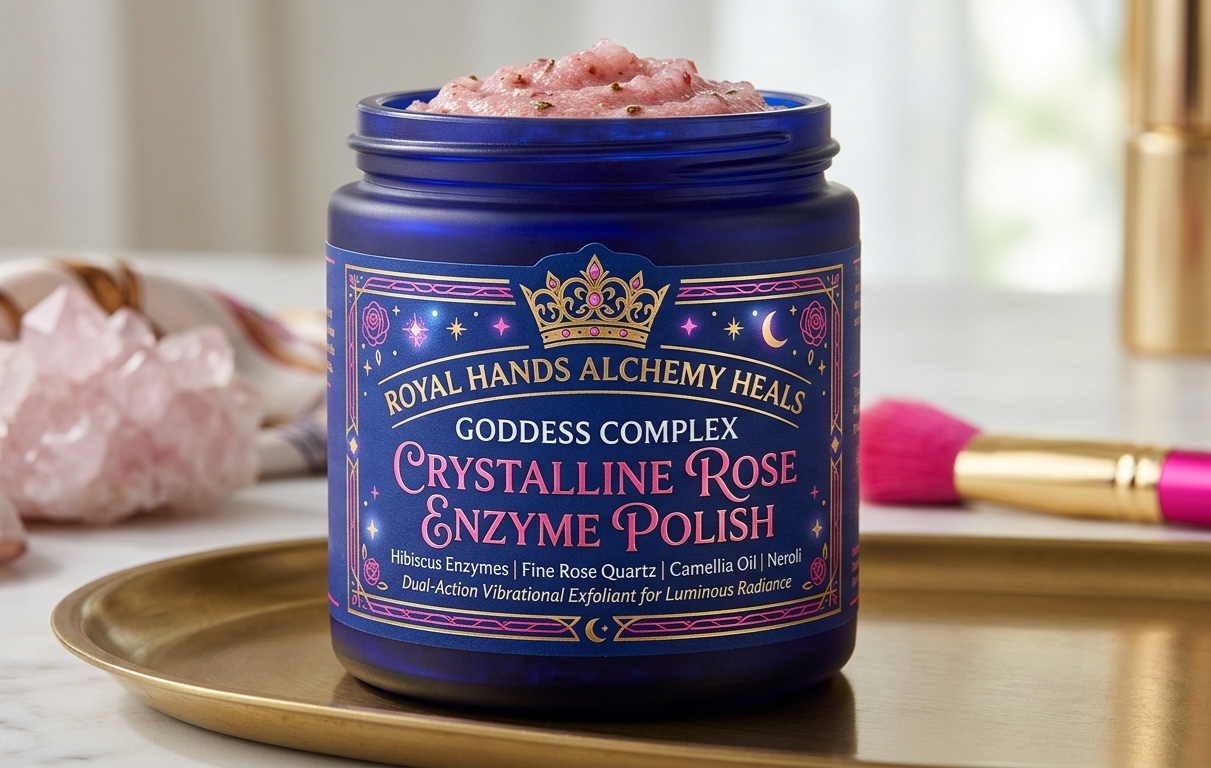 The Crystalline Rose Enzyme Face Polish
